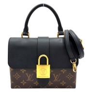 黑色 棕色 原花 帆布 Locky BB 兩用包【LOUIS VUITTON LV 路易威登】 M44141