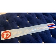 Drag diesel thailand ready stock/sticker 4x4/sticker kereta diesel/sticker triton/sticker ford/stick