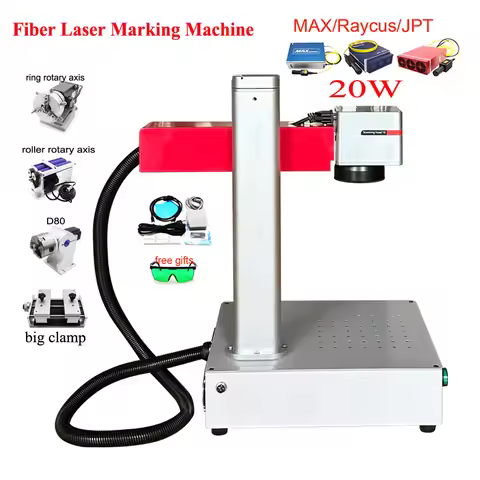 Ezcad Fiber Laser Making Machine JPT MOPA M7 20w 30W Raycus Engraver DIY Metal Gold Silver Jewelry R