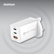 MOMAX - ONEPLUG 67W 三輸出GaN快速充電器 白色 UM30UKW