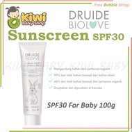 Druide BioLove Sunscreen SPF30 For Baby 100g - Sunscreen For Babies