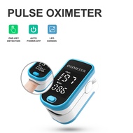 READY STOCK Fingertip Blood Oxygen Machine Pulse Detector Finger Heart Rate Test Pulse Tester Englis