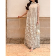 RENTAL | RENT Gwenda Dress IVORY By Aura Label dress for engagement party