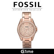 [Official Warranty] Fossil ES2811 Women's Riley Multifunction Rose Gold Watch