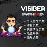 Visiber 生命数字分析 - 个人生命灵数 洋名数字 夫妻情侣关系灵数 电话号码数字密码 流年运程