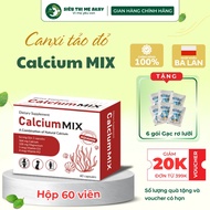 Calcium MIX seaweed Calcium, organic Calcium supplement pills combined with magnesium, D3, K2 for pr