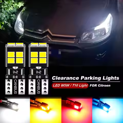 2pcs Canbus For Citroen Berlingo C1 C2 C3 Picasso C5 C6 C8 C4 Aircross DS3 LED Clearance Light Parki