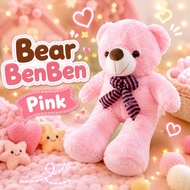 [ READY STOCK ]Bear BenBen Plushie70/90/120/140/160CM Soft & Cuddly Teddy Bear Gift Girlfriend Deco 