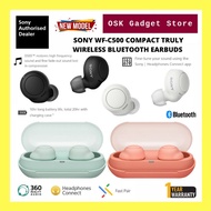 Sony WF-C500 Compact Truly Wireless Bluetooth Earbuds | Up To 20 Hours Listening | Splash & Sweat Pr