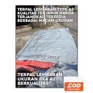 Plastic tarpaulin sheet Type a2 size 3X4 multipurpose Ready stock