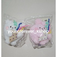 [READY INA] BT21 Minini Plush Keyring Pongp Surprise RJ & Cooky
