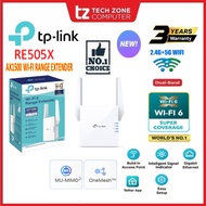 TP-LINK RE505X Onemesh AX1500 WiFi 6 Wireless AX WiFi Range Extender / Repeater / Access Point