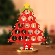 Wooden Christmas tree desktop creative decoration children's Christmas gifts Christmas Day Decoration pendant Christmas Eve gifts