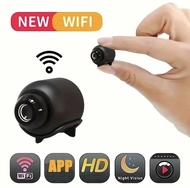 🛜2026 1080P高清迷你WiFi攝像頭，無線夜視，家用X5遠端寵物兒童監視器