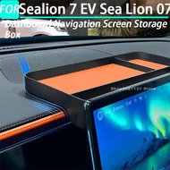 Car Dashboard Navigation Screen Storage Box for BYD Sealion 7 EV Sea Lion 07 Interior Accessories 20