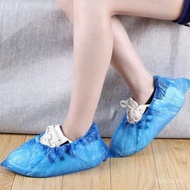 Taiwan Ready Stock Can Issue Tickets Disposable Shoe Cover Plastic Household Thickened Indoor Waterp