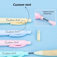 1PC/4PCS Custom Pencil Push Pencils Support Sharpened Automatic Pencils With Continuous Core And Sty