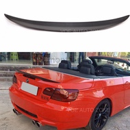 P Style Carbon Fiber Rear Roof Spoiler Trunk Lip Wing For BMW 3 Series E93 325i 328i 330i 335i 2-Doo