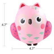 sale Cute Owl Squishy Slow Rising Cream Scented Squeeze Toys Original Packaging