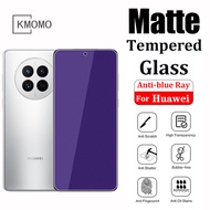 Matte Anti Blue Light Tempered Glass For Huawei Huawei P50 P40 P30 P20 Mate 50 40 30 20 Lite