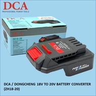 DCA / DONGCHENG 18V-20V BATTERY CONVERTER ADAPTER ZH18-20