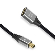 Mini DP to DisplayPort 8K Cable 8K(7680x4320)@60Hz 4K@144Hz DisplayPort 1.4 Bi-Directional Transmiss