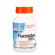 Doctor's Best Best Fucoidan 70%, 60 Veggie Caps