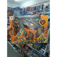 Model Naga Keluli Steel Dragon Model (toy height:12cm)