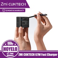 ZMI CUKTECH 67W Fast Charger AD653W CP6 Self-contained cable Fast Charger