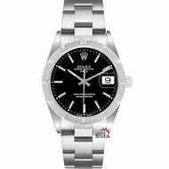 【大眾名錶】 ROLEX 勞力士 15210 蠔式恆動 黑色面盤 十三劃錶圈 台灣AD 錶徑34mm 大眾名錶B1255