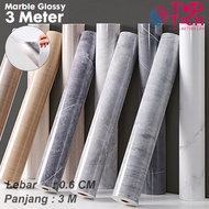 Estation - Premium 3 Meter Marble Roll Foam PVC Wall Paper 3mm Marble Wall Paper/