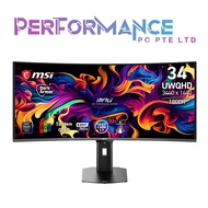MSI MPG 341CQR QD-OLED X36 / 34″ / UW 1440P / 360Hz / QD-OLED (3 YEARS WARRANTY BY CORBELL TECHNOLOG