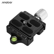 Andoer DC-50P Professional Universal Aluminum Alloy Camera Quick Release Clamp Knob-Type Axial Compr