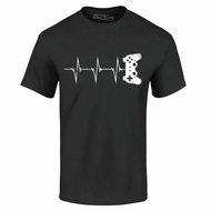Gamer Heartbeat T-shirt Funny Gamer Gaming Game Controller Shirts