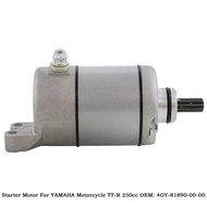 Motorcycle Electrical Starter Motor For YAMAHA TT-R 250 TTR250 YBR250 1993-2009 OEM: 4GY-81800-02-00