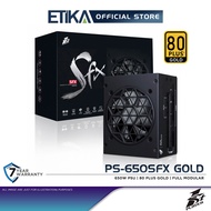 1st Player PS-650SFX | 650W Small Form Factor SFX Power Supply PSU | 80 Plus Gold | Full Modular