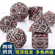 D DND Cthulhuo Face Wholesale coc Cross-Border Dice Dungeon and Dungeon Running Team Hot Sale Solid 