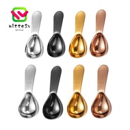 WITTEMY Coffee Bean Measuring Spoons, Stainless Steel 1 Tbsp or 2 Tbsp Coffee Scoops, Durable 15/30m
