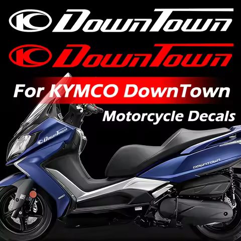 For KYMCO DownTown 300i 125i 200i 250i 350i 350 GT 125 250 Reflective Motorcycle Stickers Moto Scoot