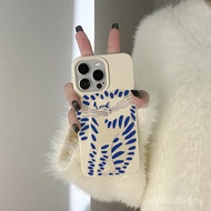 Spot Dalmatian Leopard Suitable for iPhone16plus/15 Apple 14promax Phone Case 13/12 Lychee Pattern F
