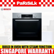 Bosch HIJ557YS0M Series 6 Built-in oven with Added Steam Function (66L)