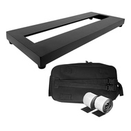 Guitar Pedalboard Guitar Effect Pedal Board Aluminum Alloy Pedalboard with Carrying Bag Effect Pedal