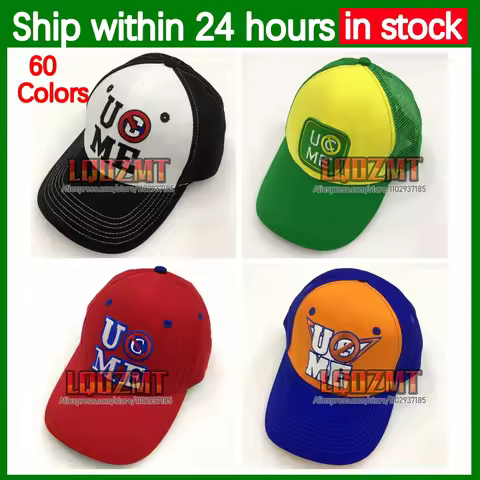 &Fashion Outdoor Sports Baseball Caps For JOHN CENA Men Casual Retro Embroidery Wrestling Hat Hip Ho