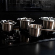 RECYCLED STAINLESS STEEL COOKWARE SET 不鏽鋼鍋 4 件組