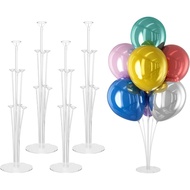 (SG Seller) Balloon Stand, Plastic Balloon Sticks with stand, Latex Balloon Stand Kit Holder with ba