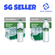 (Ready Stock) Ice Mountain Drinking Mineral Water (24 x 600ml / 12 x 1.5 L)