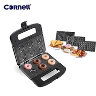 Cornell 3-in-1 Waffle, Donut & Sandwich Maker Non-Stick Coating Plate CSME1105S