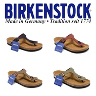 Box toebag ready stock 4 colors collection purple Birken Cork healthy flip flops unisex size: 34-46 