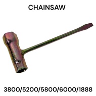 บ๊อกหัวเทียน บ๊อกน๊อตจับบาร์ อะไหล่เลื่อยโซ่ 3800 5200 5800 6800 1888 CS1700 ขนาด 19x13 มม M 0057