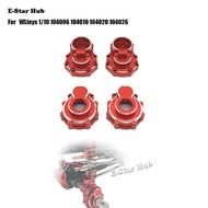 Rear bridge cup for WLtoys 104006 104010 104020 104026 RC Car Metal Upgrade OP Accessories Parts Kit
